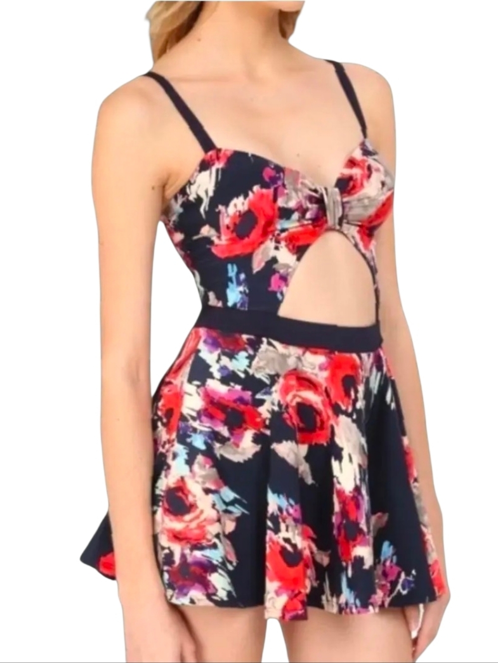 Kate Spade One Piece Bathing suit With Skirt